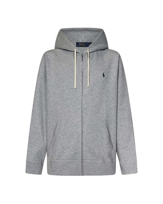 Polo Ralph Lauren Gray Zip-Throughs for men