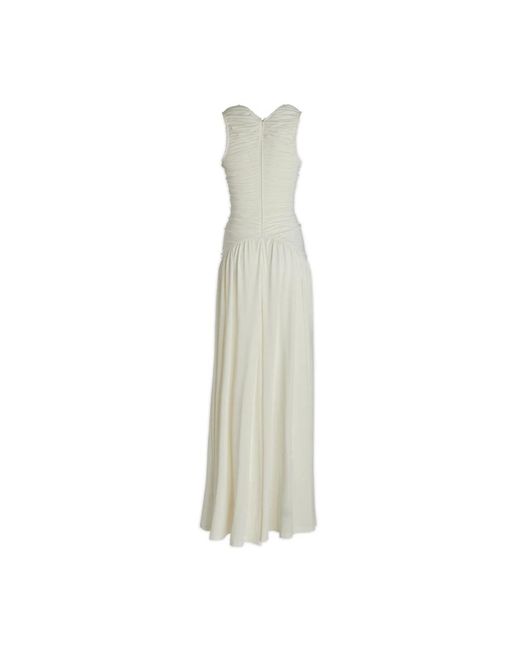 N°21 Maxi Jurk in het White