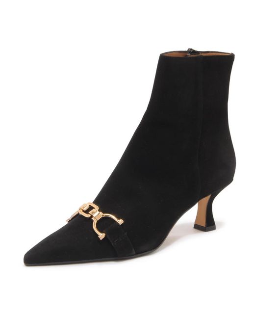 Roberto Festa Black Heeled Boots