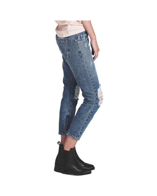 One Teaspoon Blue Cropped Jeans