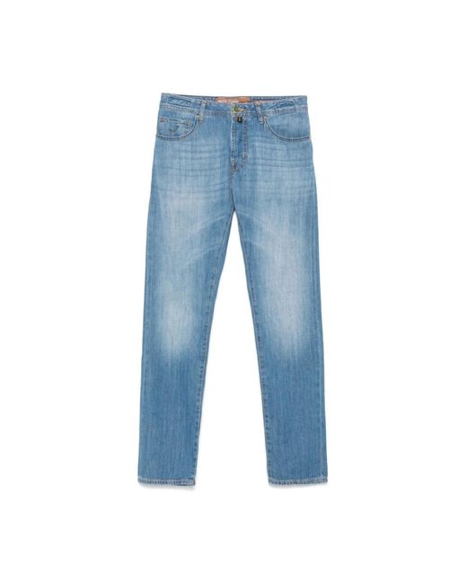 Jacob Cohen Blue Slim Fit Jeans for men