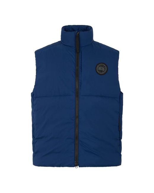Canada Goose Blue Vests for men