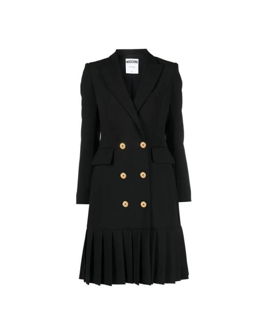 Short Dresses Moschino de color Black