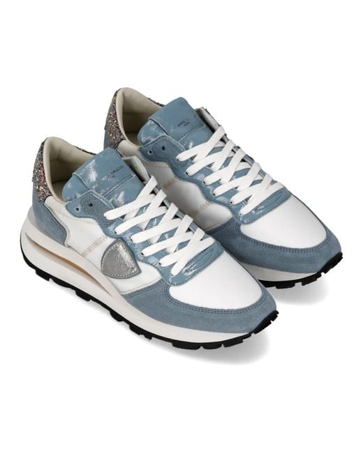 Philippe Model Blue Sneakers