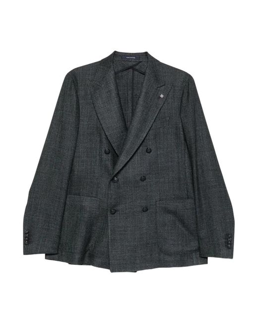 Tagliatore Black Blazers for men
