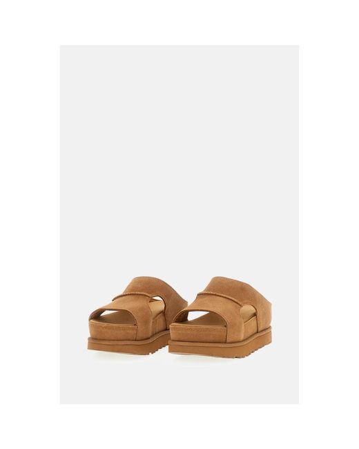 Sliders Ugg en coloris Brown