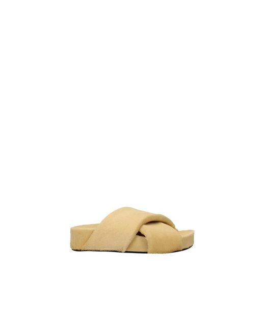 Jil Sander Natural Sliders