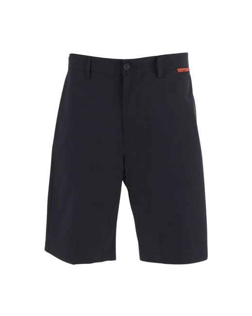 Just Cavalli Blue Casual Shorts for men