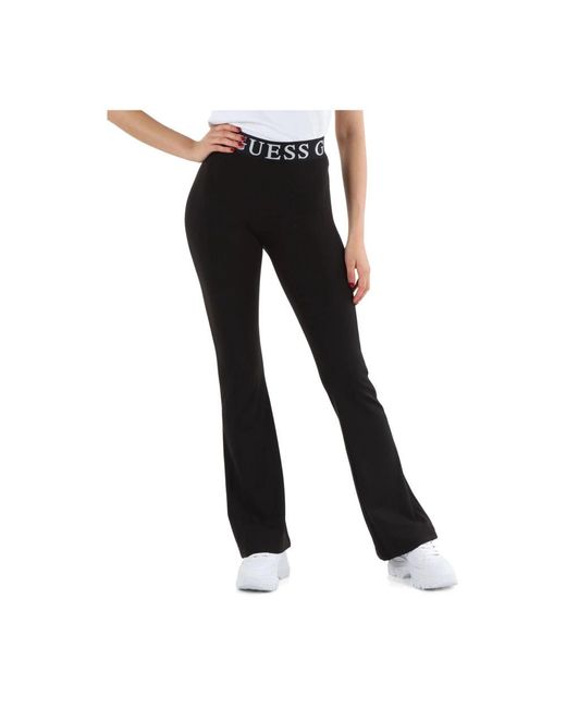 Guess Black Wide Trousers