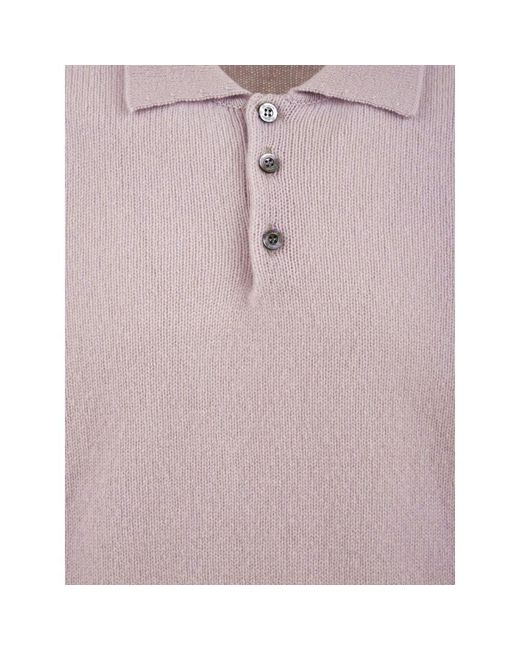 Polo Shirts Drumohr de hombre de color Pink