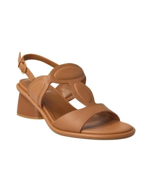 Jeannot Brown High Heel Sandals