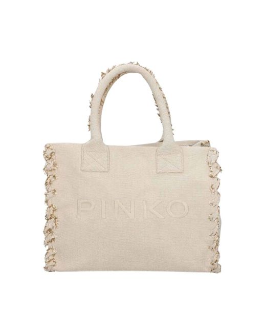 Bags > tote bags Pinko en coloris Natural