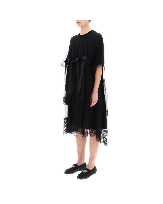Dresses > day dresses > short dresses Simone Rocha en coloris Black