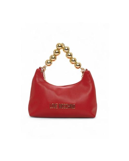 Love Moschino Cross Body Bags in het Red