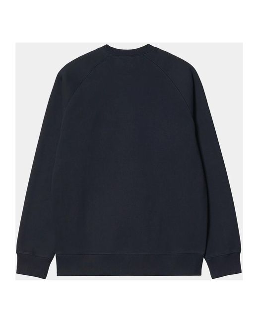 Carhartt Chase sweatshirt - hochwertig und stilvoll in Blue für Herren