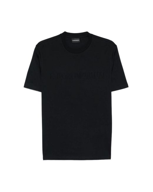 Emporio Armani Black T-Shirts for men