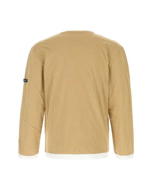 NAMACHEKO Hoodies & Sweatvesten ,Katoen Cotton T-Shirt in het Natural voor heren