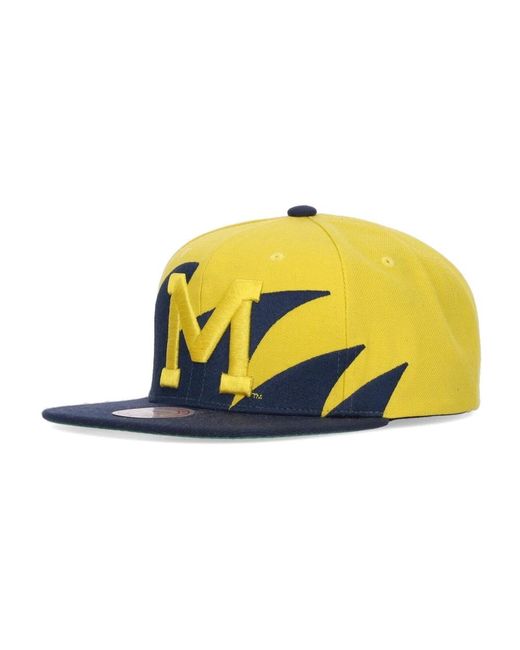Caps di Mitchell & Ness in Yellow da Uomo