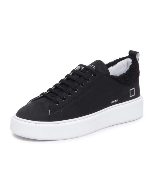 Date Schoenen ,Zwart ,Leer Sfera Teddy Schoenen in het Blue