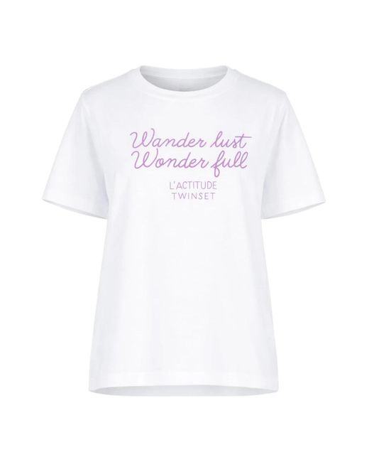 Twinset White T-Shirts