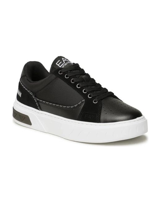 EA7 Black Sneakers