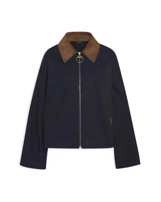Light Jackets Barbour de color Blue