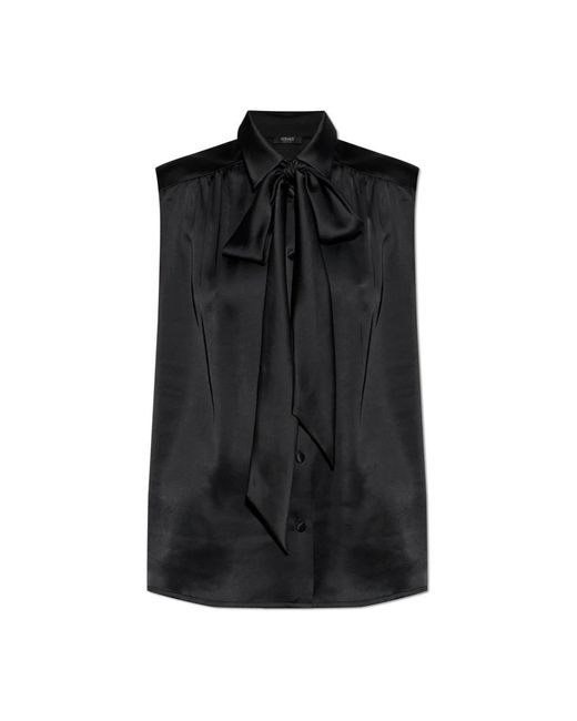 Shirts Versace de color Black