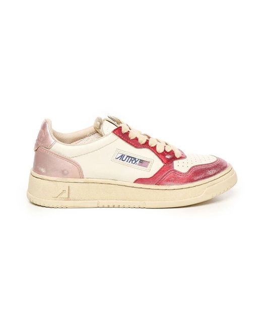 Autry Pink Sneakers