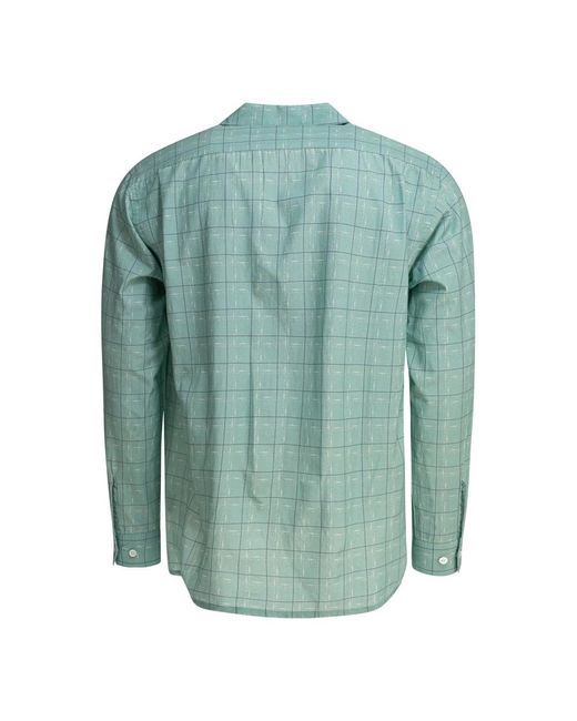 Beams Plus Green Casual Shirts for men