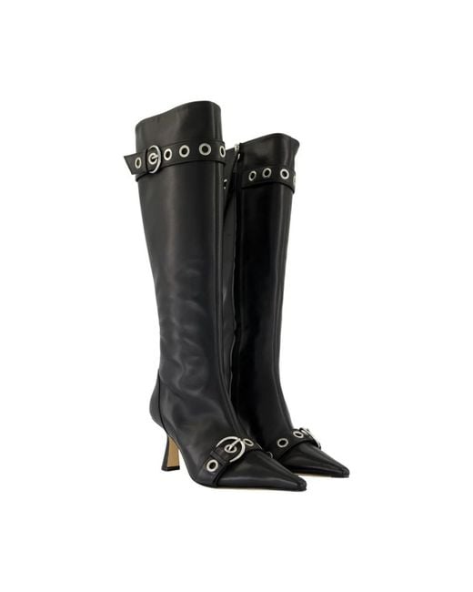 Aeyde Black Vivian Boots