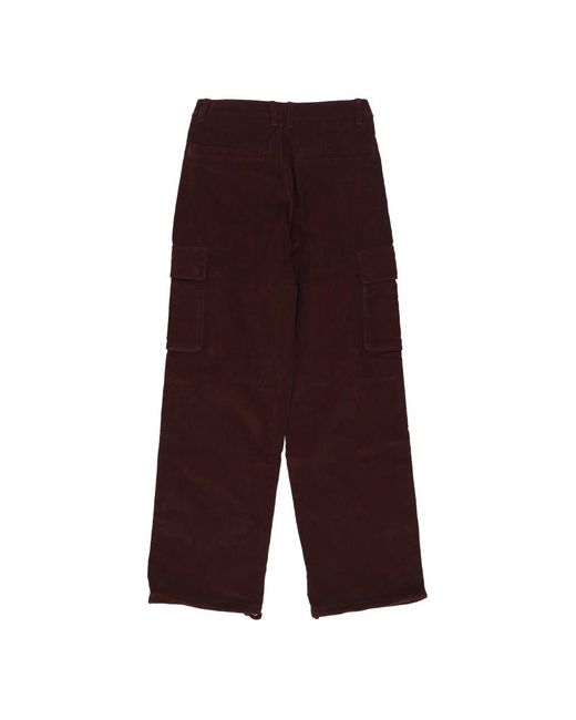 Arte' Brown Straight Trousers for men