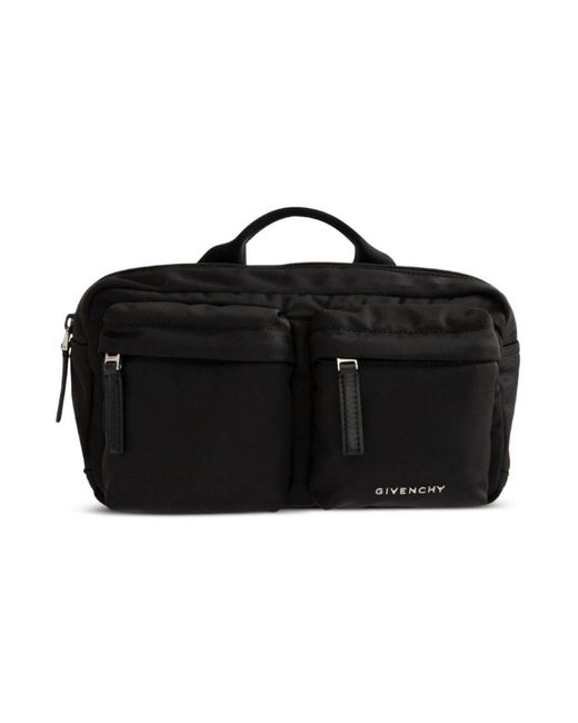 Givenchy Schwarze Bum Bag Mit Reißverschluss in Black für Herren