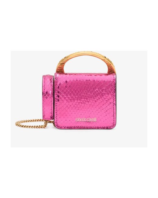Roberto Cavalli Pink Mini Bags