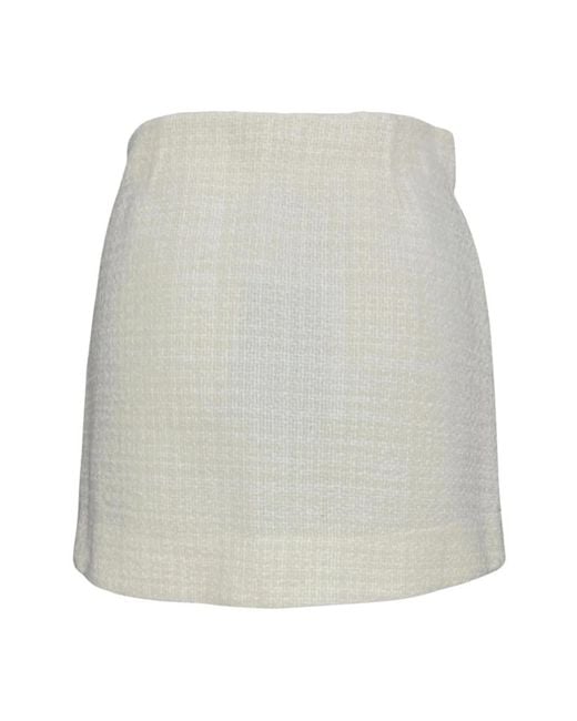 Pinko Gray Short Skirts