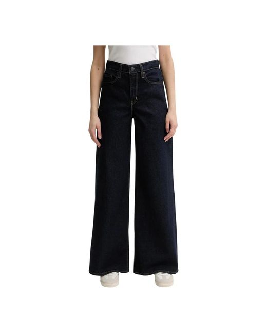 Levi's Wide Jeans in het Black