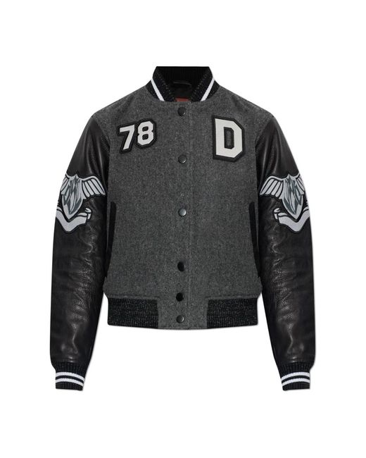 Bomber Jackets DIESEL de color Black