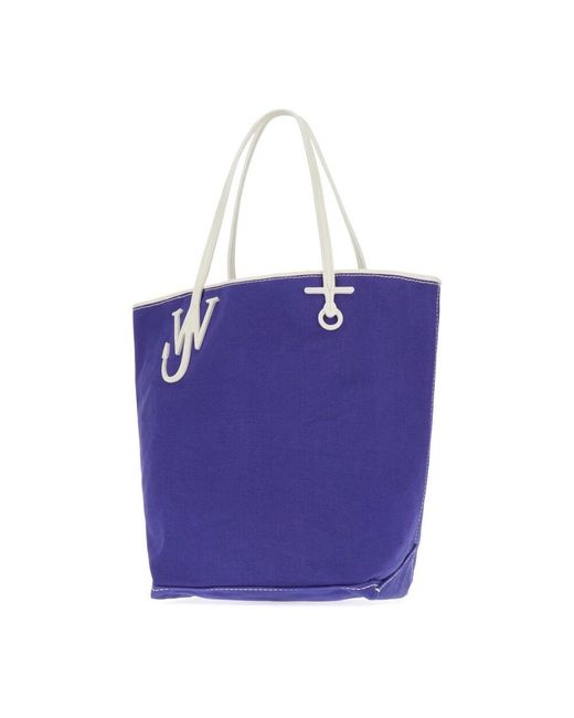 J.W. Anderson Purple Schultertasche erhöhe stil frauen