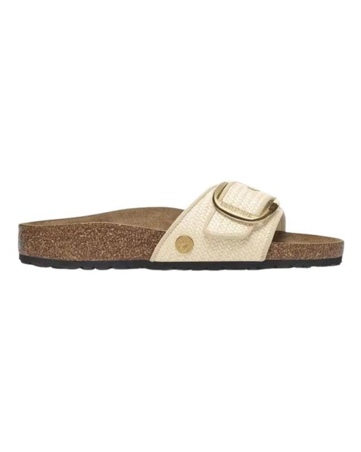 Birkenstock Natural Sliders