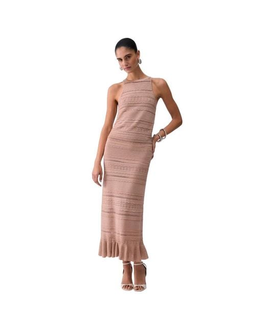 Liu Jo Pink Knitted Dresses