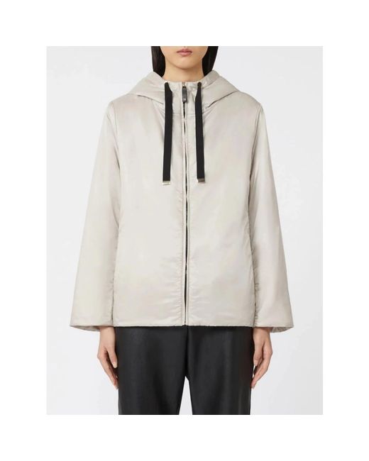 Max Mara White Light Jackets