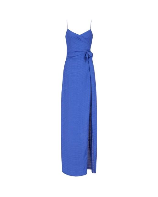Maxi dresses Emporio Armani de color Blue