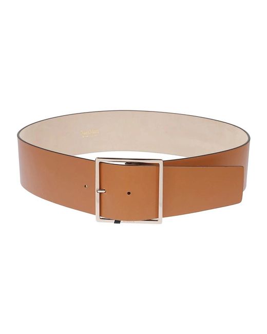 Belts Max Mara de color Brown