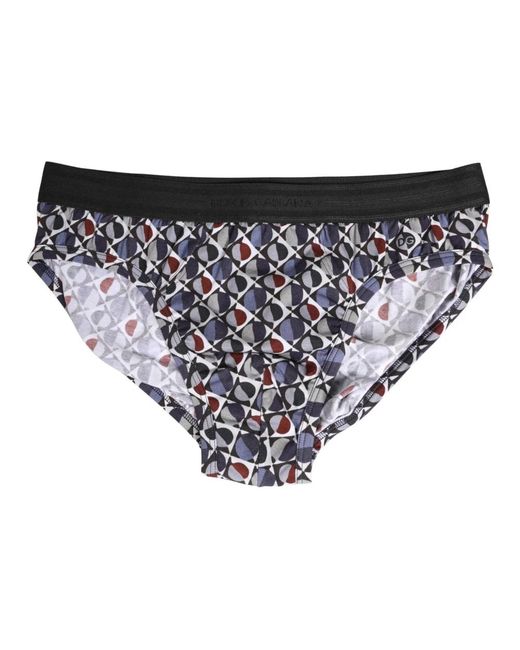 Dolce & Gabbana Black Bottoms for men