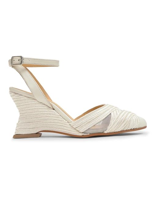 Castaner Joy Slingback in het White