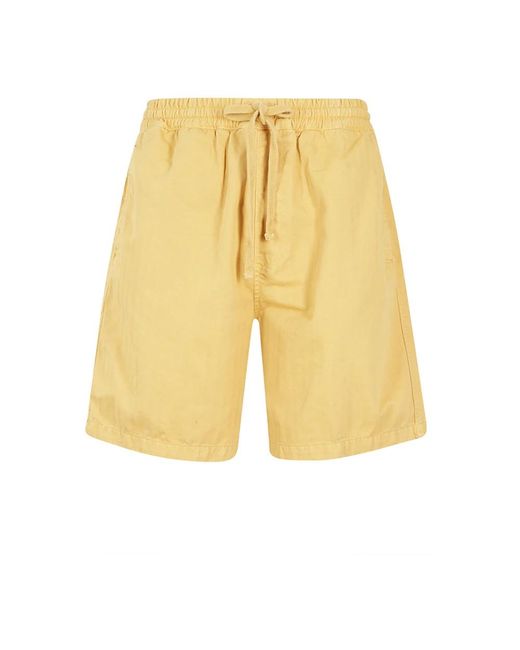 Carhartt Yellow Casual Shorts for men
