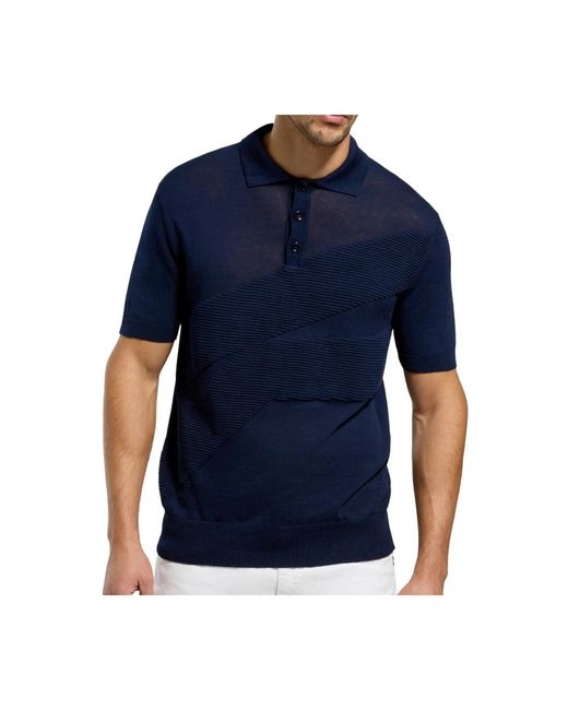 Bikkembergs Blue Polo Shirts for men