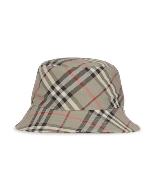 Burberry Gray Hats for men