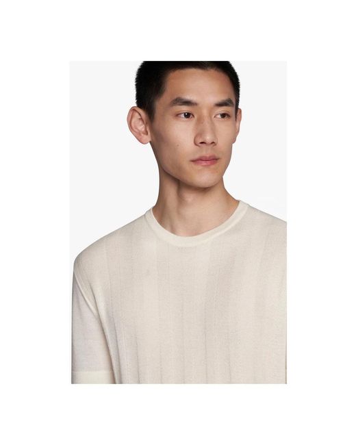 Knitwear > round-neck knitwear Kiton pour homme en coloris White