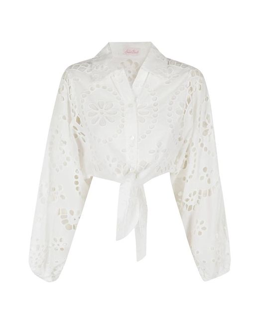 Shirts Mc2 Saint Barth de color White