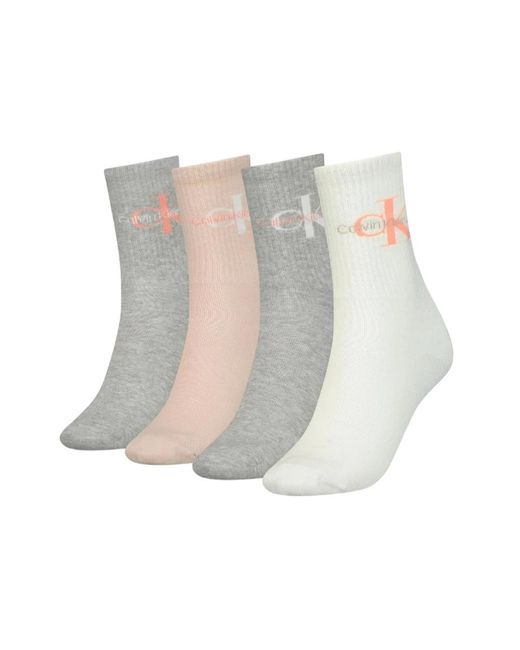 Calvin Klein White Socks